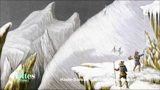 Saussure et Balmat à la conquête du mont Blanc