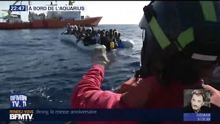 A bord de l’Aquarius