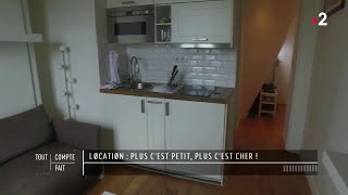 Location : plus c'est petit, plus c'est cher !