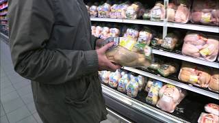 Des poulets bourrés aux antibiotiques