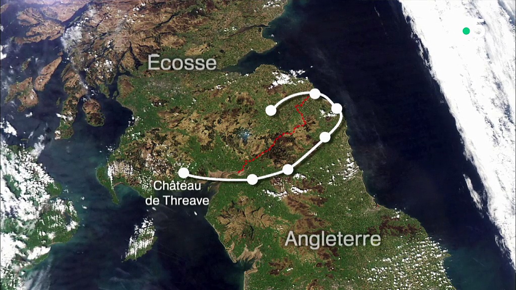Vues d'en haut - A la frontière écossaise