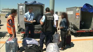 Aéroport : trafic de bagages de grande ampleur !