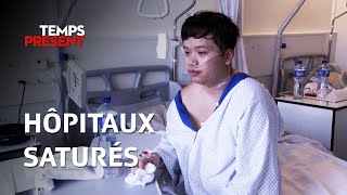 Hôpitaux au bord de l'asphyxie