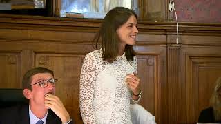 Bataille d’éloquence entre étudiants au Palais de justice