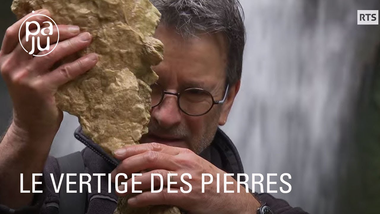 Jean-Paul crée d’étonnants équilibres de pierres dans la nature, sculptures poétiques et éphémères