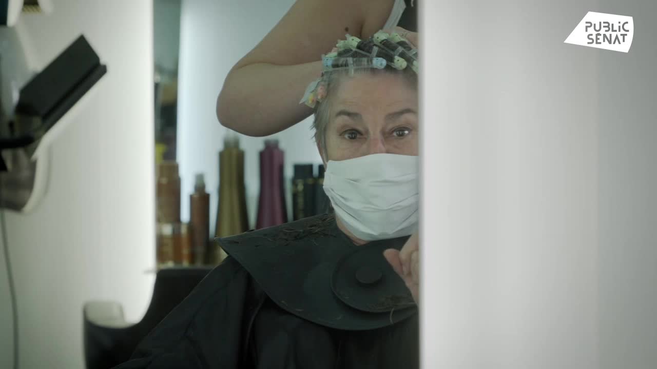 Retour au salon
