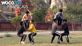 Au Cambodge, de jeunes artistes expriment leurs sentiments grâce au cirque