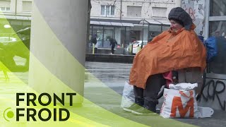 À la rue dans le froid