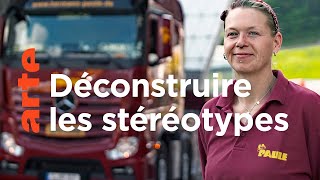 Des femmes au volant des poids lourds
