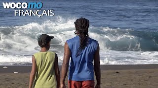 Pêche traditionnelle entre père et fils à la Réunion