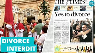 Là où divorcer est interdit