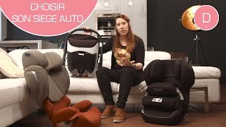 Comment choisir le siège auto de bébé