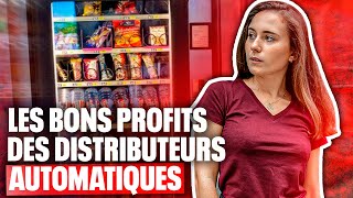 Distributeurs automatiques : petites faims et gros profits