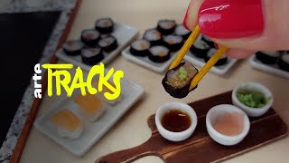 La cuisine miniature d’Inde et du Japon