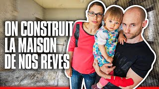 Ils construisent la maison de leurs rêves en famille !