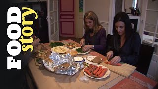 Préparer un repas de fête avec les restes