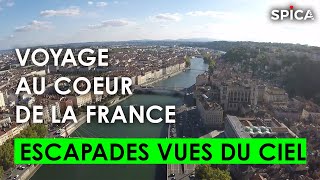 Voyage au cœur de la France : escapades vues du ciel