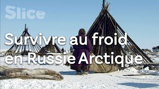Construire une tchoum avec les nomades Nénètses de Sibérie