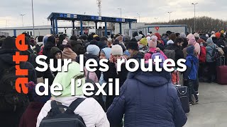 En Ukraine, ils fuient les troupes de Poutine