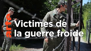 Le rideau de fer de Tchécoslovaquie
