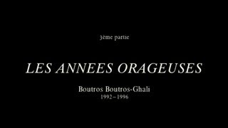 Documentaire A la Maison de Verre – Boutros Boutros-Ghali