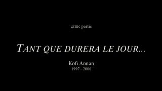 Documentaire A la Maison de Verre – Kofi Annan