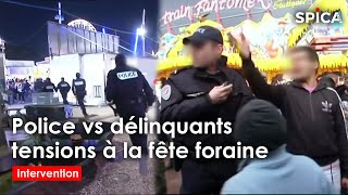 Fête foraine sous haute tension : police vs délinquants