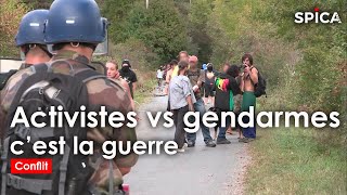 Activistes contre gendarmes : c'est la guerre !