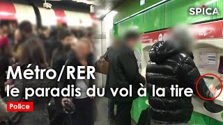 Documentaire RER/métro : le paradis du vol à la tire