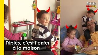 Au secours, mes triplés me font vivre l’enfer