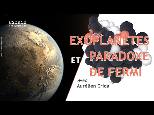 Exoplanètes et paradoxe de Fermi
