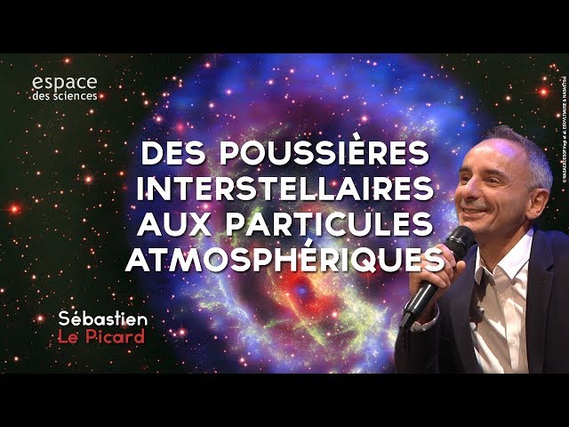 Des poussières interstellaires aux particules atmosphériques