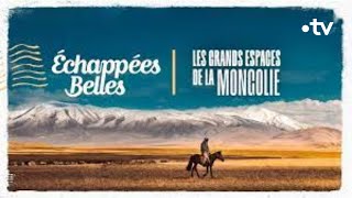 Les grands espaces de la Mongolie