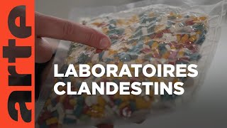 Les laboratoires néerlandais de drogues de synthèse