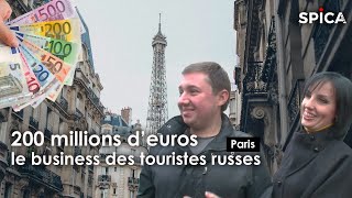 200 millions d’euros : le business des touristes russes à Paris