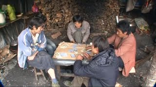 Chasseur de minerais en Chine