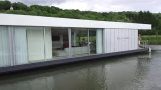 Maison flottante, le rêve sur l’eau