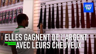 Ces femmes vendent leurs cheveux pour de l'argent