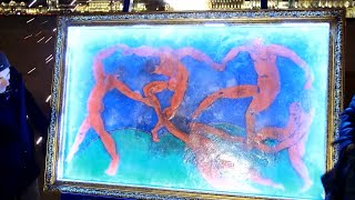 Il reproduit les tableaux des grands maîtres… avec de la glace !