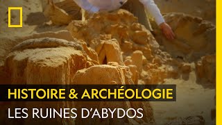 Les ruines complexes d'Abydos