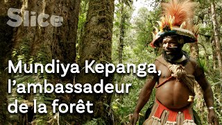 Le chef papou qui relaie le cri de la forêt