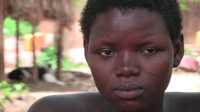 Pélagie, jeune fille béninoise