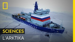 L'Arktika, le colossal brise-glace russe aux 80 000 chevaux