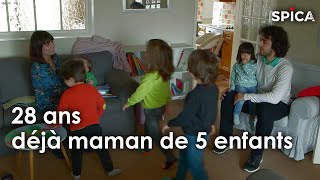 28 ans et déjà maman de 5 enfants !