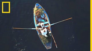 Ces Égyptiens pêchent à l'aide d'une technique ancestrale