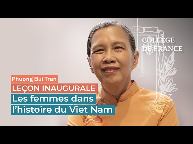 Les femmes dans l’histoire du VietNam : regard d’une historienne