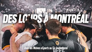 Des loups à Montréal: avec les Wolves Esports au Six Invitational