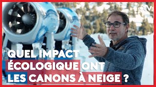 Quel impact écologique ont les canons à neige ?