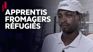 Apprentis fromagers réfugiés