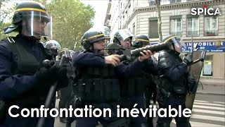 CRS vs manifestants : confrontation inévitable